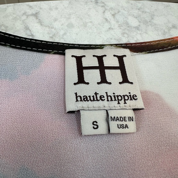 Haute Hippie silk floral print dress - Picture 2 of 13